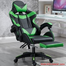 게이밍 의자 제닉스 new 아레나-x 제로 게이밍 일루 라이트 타이탄 체어 인체 공학적 컴퓨터 가정용 가구 편안한 게이머 들어 올려 발판이있는 새로운, PA 캐스터 페달19