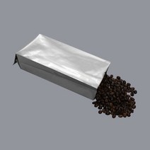 자성팩 은색 커피 봉투 (사이즈4종) 100매 아로마벨브가능, 은색 200g(9*25), 100개