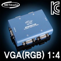 s0k8r1d2 RGB스플리터 VGARGB 1:4 모니터 분배기250MHz, [^^_상품선택_^^]
