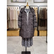 써스데이아일랜드 T218MDJ242W 코쿤 실루엣 다운 점퍼(1306301)