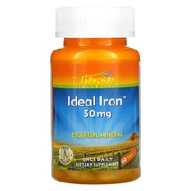 Thompson (톰슨) Thompson 아이디얼 아이언 50 mg 60 정, 2개