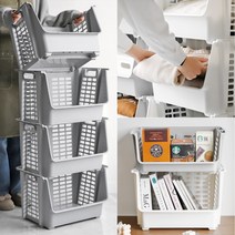 마이룸 아이바스켓 수납박스 펜트리 수건 장난감 책장 팬트리 리빙박스 옷정리, 사이즈/색상, 중 - 화이트