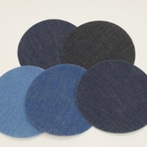 원형 가방패치 원단 수선 재료 부속 옷수선 청재킷 미싱 땜빵 에코백