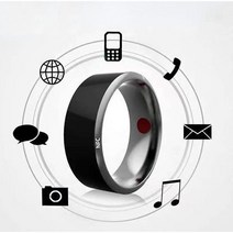 샤오미 미지아 스마트 반지 블루투스 링 NFC 태그 카드 얼리어답터 디바이스 모든 사이즈, 8(57mm)