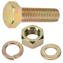 육각볼트8mm 너트 와샤 스프링와사 세트, 육각볼트M8 X 30mm(3개)세트
