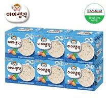파스퇴르 아이생각 이유식(중기)닭가슴살 고구마 비타민채 묽은죽 6팩, 닭가슴살 고구마 비타민채 묽은죽
