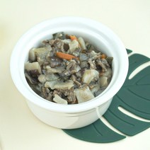 [뽀뽀뜨] (10+1) 아기반찬 61종 모음/ 내맘대로 골라담기, 1통, 한우깻잎나물불고기