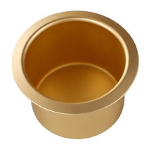 카라반 캠핑카 컵홀더 알루미늄 81mm, 01 Golden