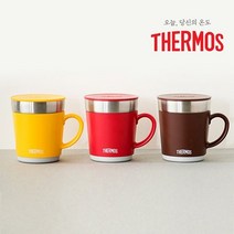 써모스 진공단열머그 JDC-350K / 보온 머그컵 350ml, 1개, 01 써모스 JDC-350K-Y