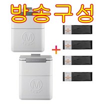 [KT알파쇼핑]매직캔 애니웨어 쓰레기통1+1 매직롤(리필)4개, 세이지민트