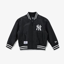 [뉴에라 키즈] 13679495 MLB 뉴욕 양키스 스타디움 재킷 블랙 아동항공점퍼 아동재킷
