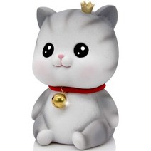 특이한 이쁜 신기한 저금통 선물 귀여운 고양이 장식 저축 은행 가정 장식 동전 88, b