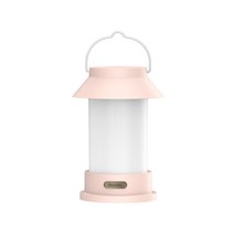 무선 가습기 휴대용 무드등 캠핑 차박 USB, 핑크-무소음 무드등