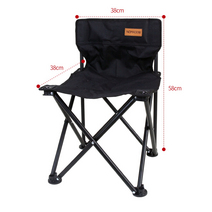 노마드 더블랙 포터블 미니체어 N-7626 캠핑 및 낚시야외의자