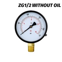 디지털 압력계 차압계 연료 공기 유압 테스터용 압력 게이지 스레드 링크 Zg1/2 1 1.6 2.5 4 6 600ba, 01 01_07 0-16bar