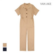 반에이크 나일론 혼방 반팔 점프수트_VB15JSMD02A