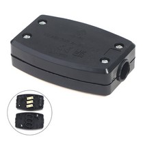 1개커넥터 박스 13A 250V 커넥터 3 터미널 결합 플렉스 케이블 와이어 메인 전기 조이너, 01 BK