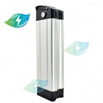 교체용 48V 실버 피쉬 배터리 10Ah 전기 500W 바팡 키트