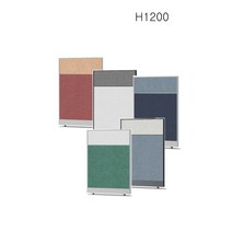 PDS-07 H1200 PVC 45T 패브릭투톤 사무실파티션 패브릭파티션 가림막, (부속)
