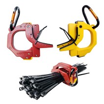 이젠 EQ-100 케이블 타이 홀더 고정 걸이 보관 밴드 정리 원터치홀더 색상랜덤