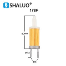 170F 178F 186F 디젤 발전기 공기 냉각 엔진 액세서리 용 필터 요소, [02] 1PCS 178F