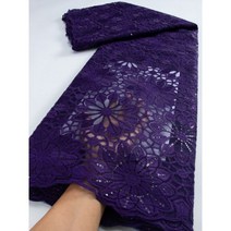 고급 원단 블루 튤 레이스 2023 2.5 야드 최신 아프리카 프렌치 메쉬 레이스 스팽글 나이지리아 밀크 실크 원단 바느질 TY3203, 7_2.5 Yards