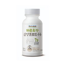 [파스퇴르] 바른목장 산양프로틴 우유 180mL 7 8 10 12개, 8개