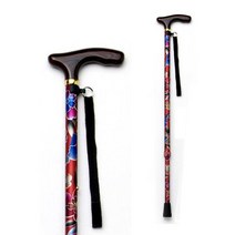 고급 원목손잡이 예쁜 할머니지팡이 선물 재활 명절선물 어른 요양병원, 1개, AS-70BG(베이지)