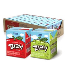 매일유업 매일 피크닉 200ml 사과24팩 청포도24팩 (혼합2박스)