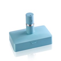 차량용 살균기 소독기 자외선 UV 냄새 곰팡이제거 실내 휴대용 USB 탈취제 미니 자동차, 스카이 블루 소독등/수납 상자