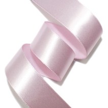 리본벨리 공단리본 넓이 25mm 40mm 50mm 길이 50y(45m), 연핑크