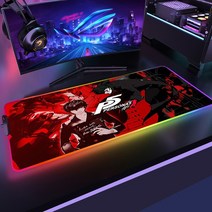 페르소나 컴퓨터 매트 Pc 마우스 패드 RGB Led 데스크 프로텍터 게이머 Deskmat 정의되지 않은 플레이, A1 _350x900x3mm, 01 A1_09 350x900x3mm