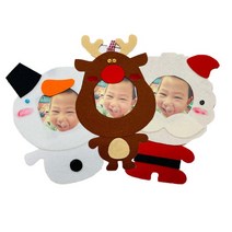 [바보사랑] 크리스마스 소품 펠트액자 만들기, 옵션:루돌프