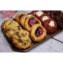 수제쿠키 맛집 홀리그릿 르뱅쿠키 뚱쿠키 스모어쿠키 아메리칸뉴욕쿠키 간식 선물 답례품 당일생산, 레드벨벳크림치즈쿠키, 감사