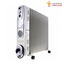 [신일] 15핀 라디에이터 SER-K30LFT 타이머형 안전장치 난방, SER-K30LF(온풍팬), 회색