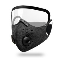 투명스모그라이딩마스크 1pc 사이클링 방풍 방진 페이스 마스크 아이 쉴드 안티-타액 야외 드라이빙, 04 04, 한개옵션1