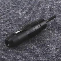 야마하 티맥스530 500 엑스맥스300 머플러 슬라이더 스틱 배기관 보호 가드 범퍼 튜닝 커스텀, 블랙(TMAX)1개개