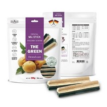 더그린 그린스틱36p 믹스스틱36p덴탈껌 애견껌, 믹스스틱36px5봉