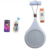 수족관 잠수등 인테리어RGB 수중 조명 ip68 자기 흡입 수영장 조명 20w 모바일, RGB