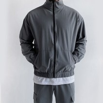 핫코드 남성용 하이넥 윈드 브레이커 바람막이 자켓