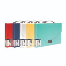 제이트리희망화일 멜리브 케리백 가방 서류철 문서철 보관 케이스 파일 박스+jaytreㄷ, 선택_빨강