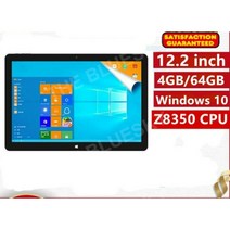 인강용태블릿 윈도우태블릿 게이밍태블릿 태블릿 PC 12.2인치 윈도우10 와이파이 쿼드 코어, 32G TF 카드, 태블릿 4G 64G