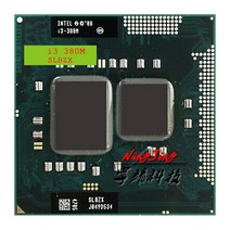 노트북 프로세서 인텔 코어 i3 380m i3 380m slbzx 2 5GHz 듀얼 코어 쿼드 스레드 CPU 프로세서 3w 35w 소켓 g1rpga988a
