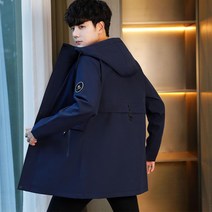 Z3JC 하프 자켓 기모 도톰 멋스럽게 코디 남성 트렌치코트