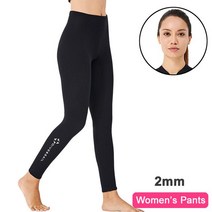 웻슈트 서핑 잠수복 스킨스쿠버 슈트남성 잠수복 탑 자켓 2mm 또는 3mm 1.5mm 네오프렌 긴팔 셔츠 바지 민, 08 2mm Women Pants_03 M