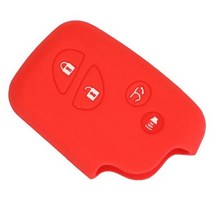 차키 케이스 자동차 실리콘 렉서스 GX460 GX CT200h ES 300h IS250 G, red