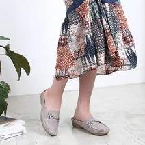 아크라 버클 푹신한 예쁜 캐주얼 정장 블로퍼 구두 플랫 단화 봄 여름 가을 겨울 3cm