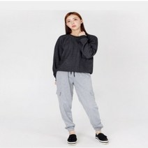이지리치 여성쮸리카고죠거트레이닝팬츠 요가복트레이닝바지 카고조거트레이닝복