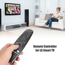 LG 스마트TV AN-MR18BA AKB75375501 AN-MR19 AN-MR600용 TV 리모컨 교체, 블랙입니다.