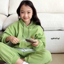 [우연] 키즈&주니어 아동복 봄가을신상 힙스타일 조거팬츠 후드 세트